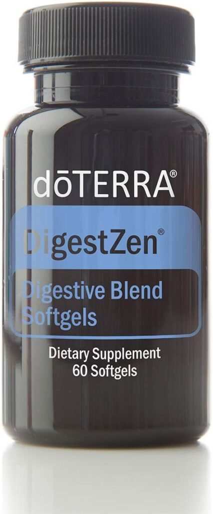 DoTerra DigestZen Essential Oil Digestive Blend Softgels - 60 ct