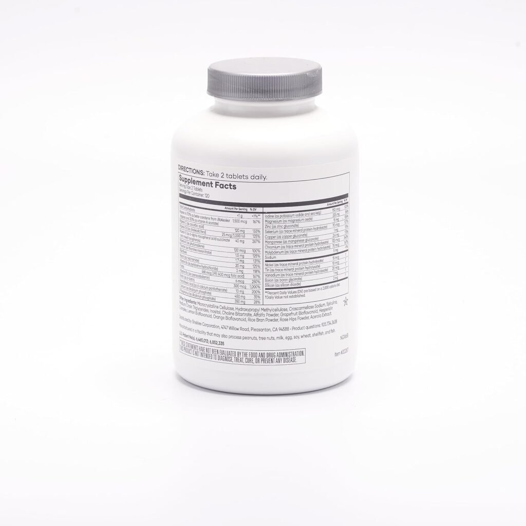 Shaklee Vita-Lea For Men Without Iron 240 ct. or Shaklee Vita-Lea For Men 240 ct.
